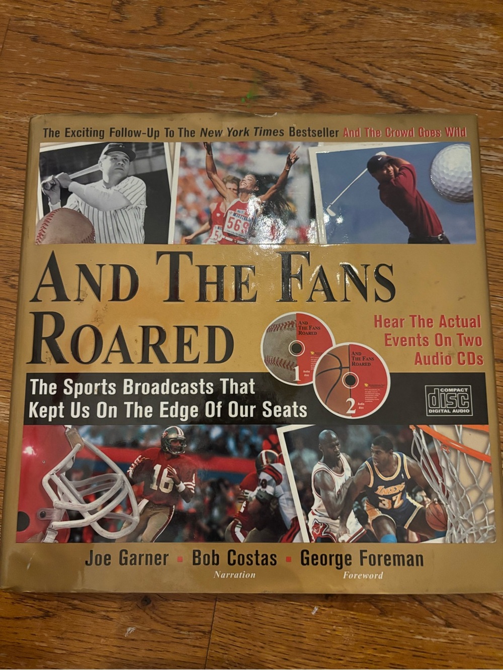 And The Fans Roared Sports Broadcasts Book and Audio CDs Set